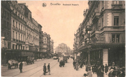 CPA Carte Postale Belgique Bruxelles Boulevard Anspach  VM78569 - Lanen, Boulevards