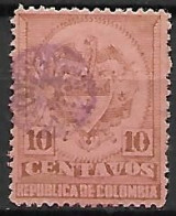 COLOMBIE   -   1898 .  Y&T N° 116 Oblitéré - Colombia
