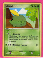 Carte Pokemon 2007 Ex Gardien De Cristal 33/100 Gloupti 50pv Occasion - Ex