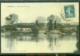 VIGNEUX SUR SEINE CP TOILEE - Vigneux Sur Seine