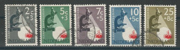 Niederlande NVPH 661-65 , Mi 662-66 O - Usati