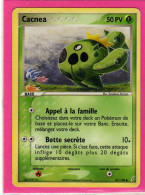 Carte Pokemon 2007 Ex Gardien De Cristal 47/100 Cacnea 50pv Bon Etat - Ex