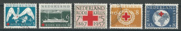 Niederlande NVPH 695-99 , Mi 699-703 O - Gebraucht