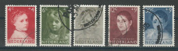 Niederlande NVPH 702-06 , Mi 707-11 O - Usati