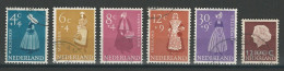 Niederlande NVPH 707-12 , Mi 712-17 O - Gebruikt