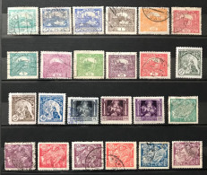 Lot De 24 Timbres Tchécoslovaquie 1918 / 1920 - Verzamelingen & Reeksen