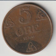 NORGE 1941: 5 Öre, KM 368 - Norwegen