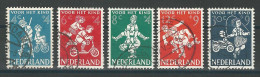 Niederlande NVPH 715-19 , Mi 723-27 O - Usati