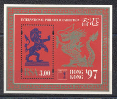 RSA 1997- International Stamp Exhibition "Hong Kong '97" S/S - Ungebraucht