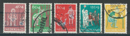 Niederlande NVPH 731-35 , Mi 739-43 O - Used Stamps