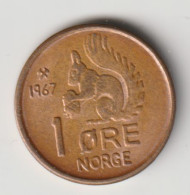 NORGE 1967: 1 Öre, KM 403 - Norway