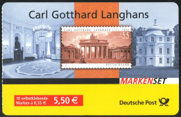 70 MH C.G. Langhans/Type I, Erstverwendungsstempel Bonn 27.12.2007 - 2001-2010