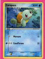 Carte Pokemon 2007 Ex Gardien De Cristal 63/100carapuce 50pv Neuve - Ex