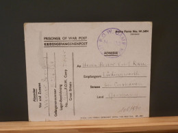 106/591 KRIEGSGEFANGENENPOST MIT INHALT  1946 - Prigionieri