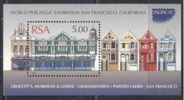 RSA 1997- International Stamp Exhibition "PACIFIC '97"- San Francisco , USA  S/S - Nuovi