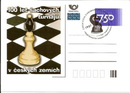 CDV C Czech Republic Centenary Of The Chess Tournaments In Czech Lands 2007 - Scacchi