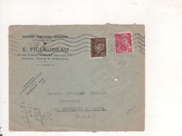 LETTRE PUB  Cholet Graines Engrais Fillaudeau - Covers & Documents