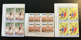 GREECE,1987, EUROPEAN BASKETBALL CHAMPIONSHIP, MNH - Unused Stamps