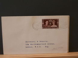 106/594 LETTER 1937 13/5/37 - Storia Postale