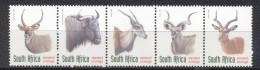 RSA 1998- Endangered Fauna Strip Of 5 V - Ongebruikt