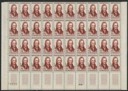 N° 1149 35 Fr BERTHOLLET Panneau De 40 Ex. Neufs ** Cote 120 € Vendue 8 % De La Cote - Full Sheets