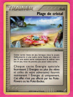 Carte Pokemon 2007 Ex Gardien De Cristal 75/100 Plage De Cristal Bon Etat - Ex