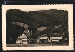 AK Gutach /Schwarzwaldbahn, Gasthaus Und Pension Zum Löwen Joh. Wöhrle  - Gutach (Schwarzwaldbahn)