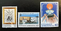 GREECE,1987, 2 SETS, MNH - Unused Stamps