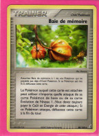 Carte Pokemon 2007 Ex De Cristal 80/100 Baie De Memoire Bon Etat - Ex
