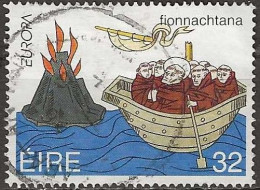 IRELAND 1994 Europa. St Brendan's Voyages - 32p St Brendan Visiting Iceland FU - Oblitérés