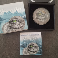 2000 FRANCS CFA ARGENT 2016 CONGO ALLIGATOR DE CHINE 999 Ex. / 2OZ 999 SILVER - Congo (République Démocratique 1998)