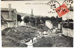 CPA Carte Postale / 69 Rhône, Brignais / Édit. Dervieux / Le Garon Vu Du Pont Neuf. - Brignais