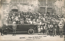 08 Rethel  Fête De La Sainte Anne 1925 Voiture Automobile - Rethel