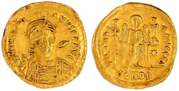 Solidus 527/538, Constantinopel, 10. Offizin. 4,34 G. Sehr Schön/vorzüglich Exemplar Artemide Aste Auktion 62, Nr. 687.  - Byzantines