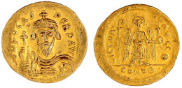 Solidus 602/610, Constantinopel, 9. Offizin. 4,49 G. Vorzüglich Exemplar Münzzentrum Rheinland Auktion 194, Nr. 1112. Se - Byzantines