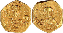 Tetarteron Nomisma 1042/1055, Constantinopel. 3,90 G. Sehr Schön, Beschnitten, Selten Exemplar Savoca Auktion 148, Nr. 7 - Byzantium