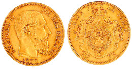 20 Francs 1870. 6,45 G. 900/1000. Sehr Schön/vorzüglich. Krause/Mishler 32. - 20 Francs (or)