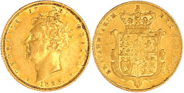 Sovereign 1825, Wappen. 7,98 G. 917/1000 Gutes Sehr Schön, Kl. Kratzer. Seaby 3801. Friedberg 377. - Autres & Non Classés