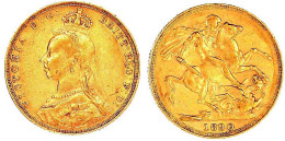 Sovereign 1890 Sehr Schön. Spink. 3866B. - Other & Unclassified