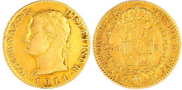 80 Reales 1811, Madrid. 6,73 G. 875/1000. Sehr Schön, Selten. Krause/Mishler 552. - Andere & Zonder Classificatie