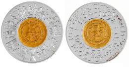 1000 Schilling Gold/Silber (Bi-Metall) 1994. 800 Jahre Münze Wien. 13,18 G. 986/1000 Und 26,67 G. 900/1000 Silber. In Or - Austria