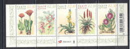 RSA 2000- Medicinal Plants Strip Of 5 V - Unused Stamps