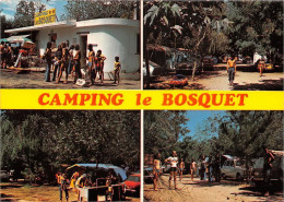 CANET EN ROUSSILLON Camping Caravaning Le Bosquet (SCAN RECTO VERSO)MA0068 - Canet En Roussillon