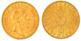 20 Mark 1901 A. Sehr Schön/vorzüglich. Jaeger 181. - 2, 3 & 5 Mark Argent