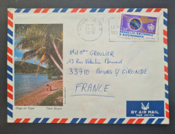 Nouvelles Calédonie,  Timbre N ° PA 190 Sur Lettre. - Covers & Documents