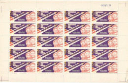 Cuba USSR Space Conquest Vostok Missions PART Set 3v In 3 Cpl Sheets Of 20pcs In MNH**  Condition - NON FOLDED - Noord-Amerika