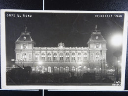 Bruxelles 1930 Gare Du Nord (Photo Albert) - Cafés, Hoteles, Restaurantes