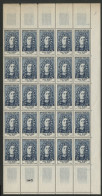 N° 1167 12 Fr + 4 Fr Jean BART Panneau De 25 Ex. Neufs ** Cote 50 € Vendu 8 % De La Cote Voir Suite - Full Sheets