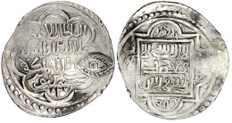 Silber Akce AH "827" (rethrograd Für AH 768 = 1367), Kegoniya. Mit Augenförmigem Gegenstempel "lillah". Vgl. Zeno.ru 315 - Cina
