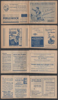 TUBERCULOSE - ANTITUBERCULEUX - ALSACE / 1938  COUVERTURE DU CARNET AVEC PUBLICITES LOCALES (ref 2512) - Antituberculeux